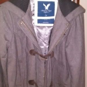 American Eagle Brown Tweed Jacket